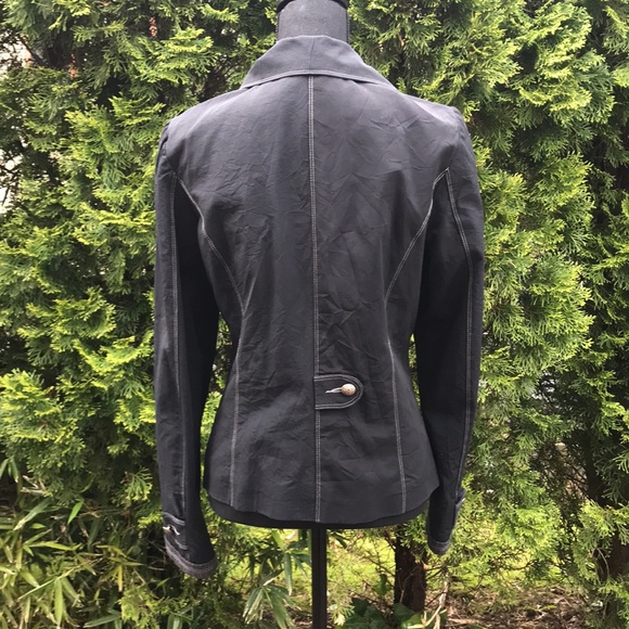 French Vintage style Blazer with silver buttons - Picture 6 of 6